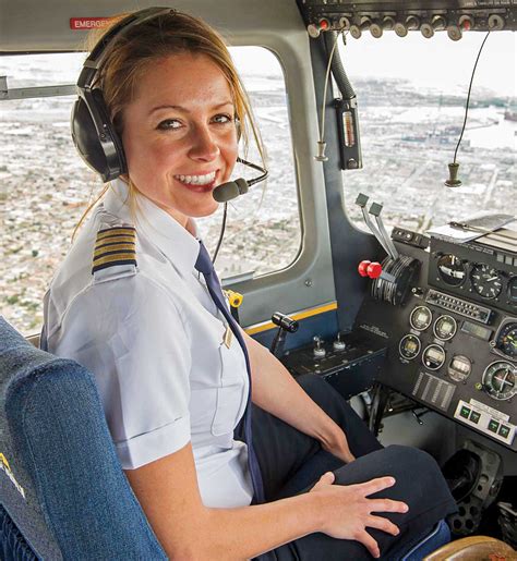 A blimp pilot