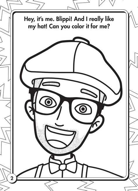 Blippi Activity Sheets for Kids