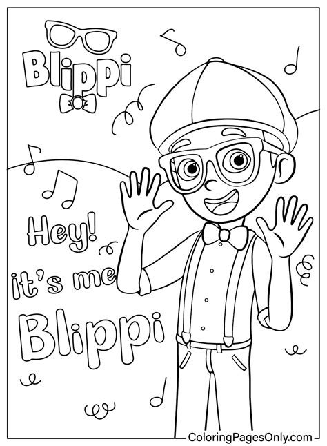 Blippi Coloring Pages 4