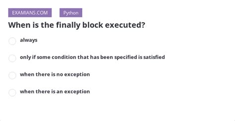 Block Execution