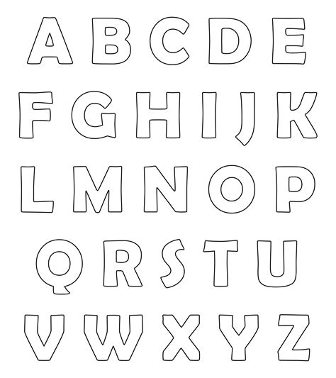 Block letter stencils uses