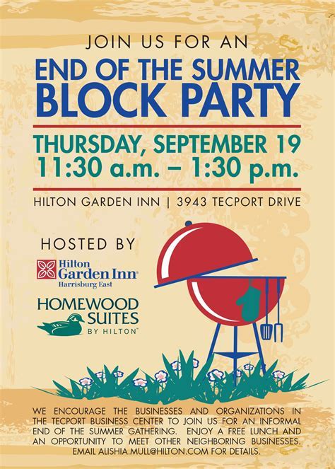 Block Party Flyer Template