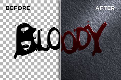 Bloody Text Reveal After Effects