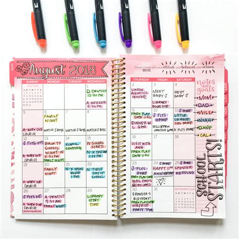 Bloom planners daily planner printable