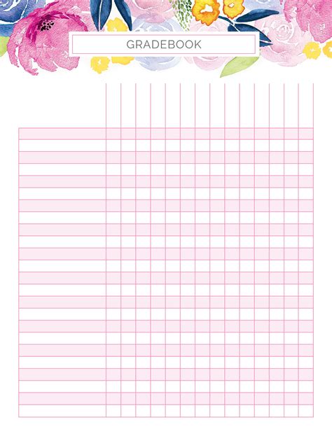 Bloom planners free printables