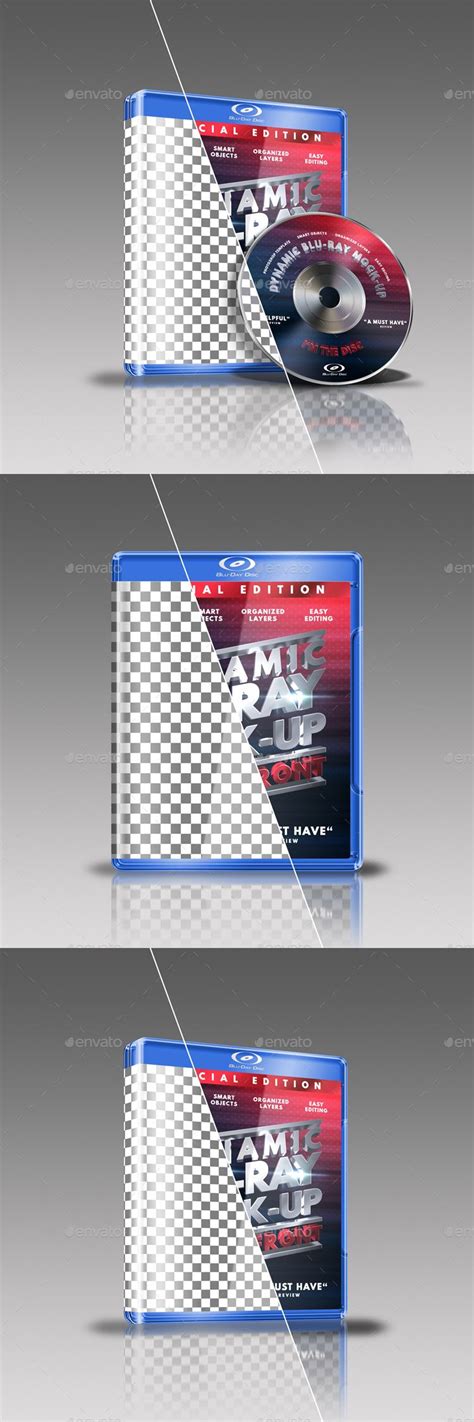 Custom Blu-ray Slipcover Template Design