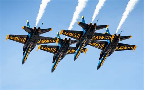 Blue Angels in Formation