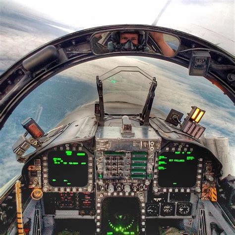 Blue Angels F-16 cockpit