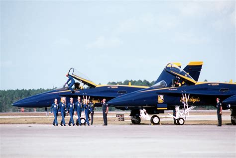 The Blue Angels' Flight Demonstration