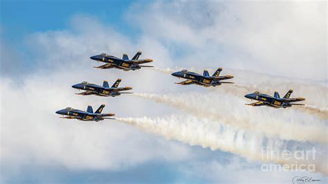 Blue Angels flying together