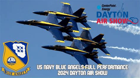 Blue Angels' 2024 Air Show Routine