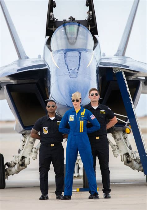 Blue Angels Pilots In Flight