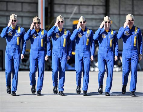 Blue Angels pilots in training