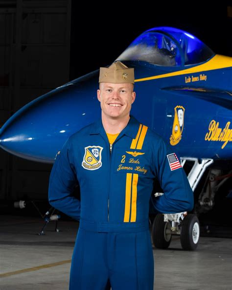 Blue Angels Pilots Lieutenant Commander James Haley