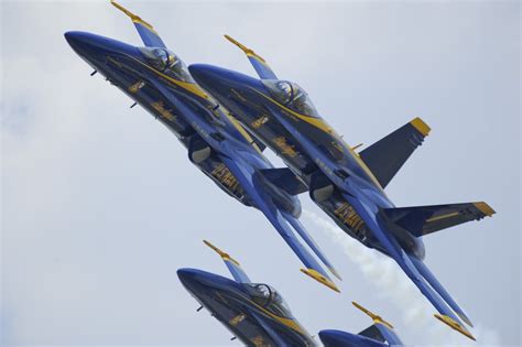 Blue Angels Teamwork In Action