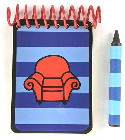 Blue's Clues Notebook Template for Elementary Students