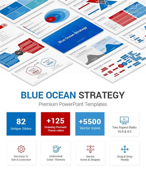 Blue Ocean Strategy Template PowerPoint