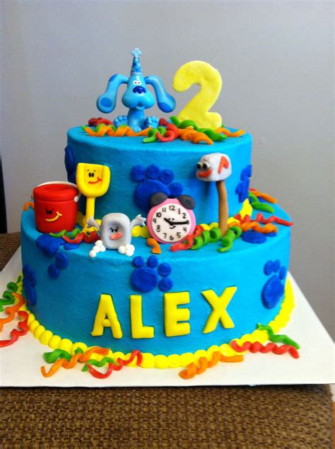 Blues Clues Birthday Cake Ideas