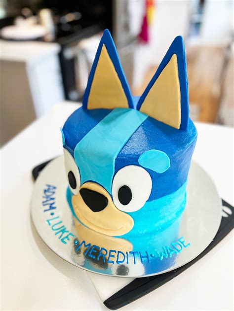 Bluey cake templates for kids