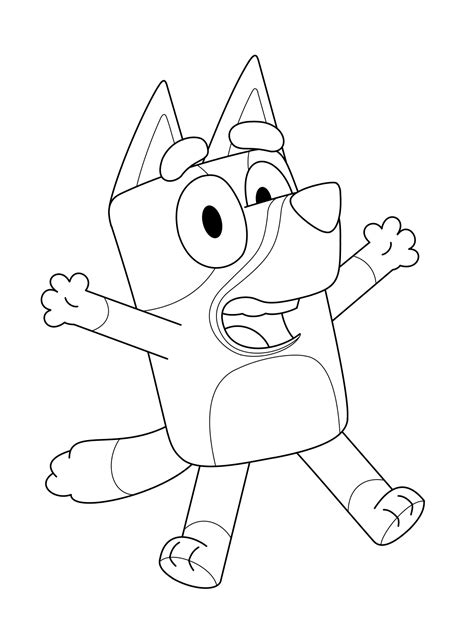 Bluey Coloring Pages