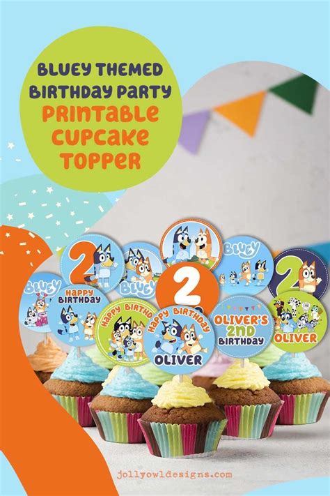 Bluey Desserts Labels 9