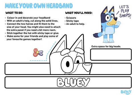 Bluey Printable Activities