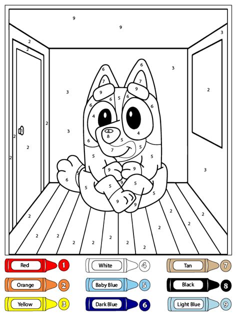 Bluey Printables for Preschoolers