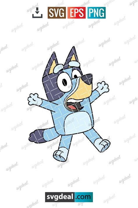 Bluey SVG file 1