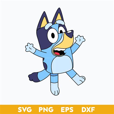 Bluey SVG file 3