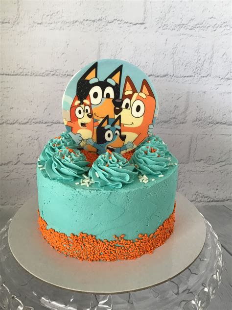 Bluey themed cake ideas