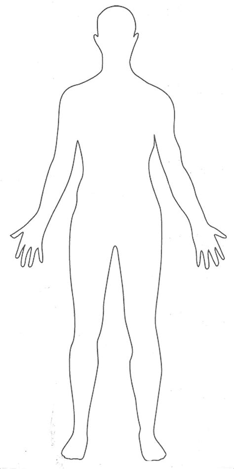 Body outline template benefits