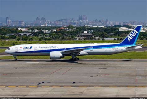 A Boeing 777-300ER in flight