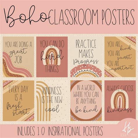 Boho Art Printables for Inspiration and Motivation