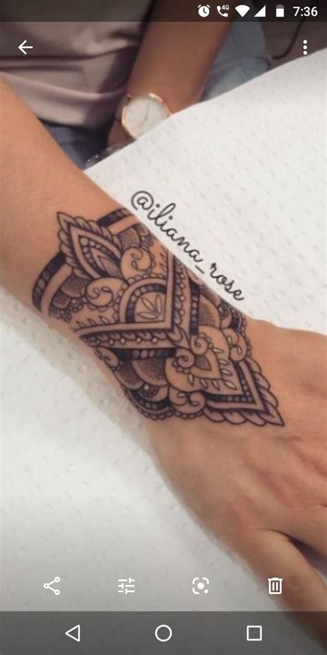 Bold and intricate wrist tattoos