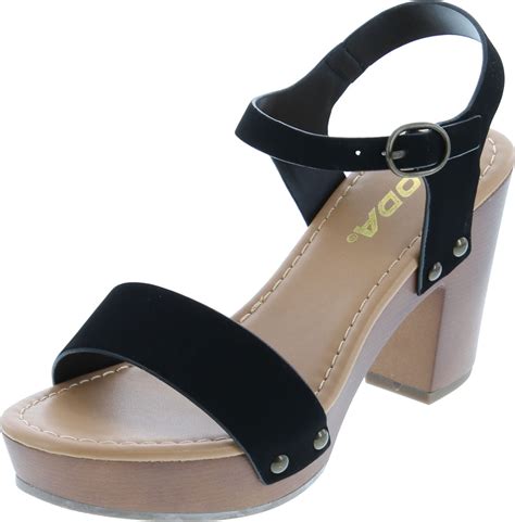 Bold Buckle Sandals