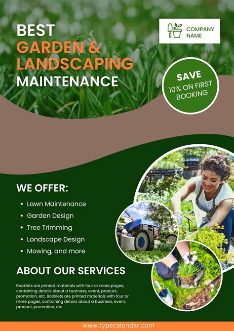 Bold Lawn Care Flyer Template