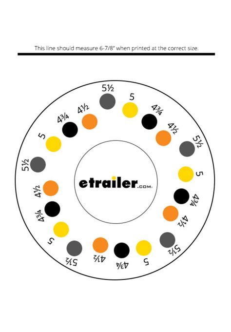 Bolt Pattern Template Example 3