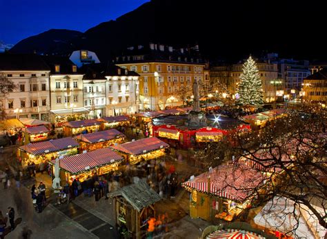 Festive Atmosphere at Bolzano Christmas Market