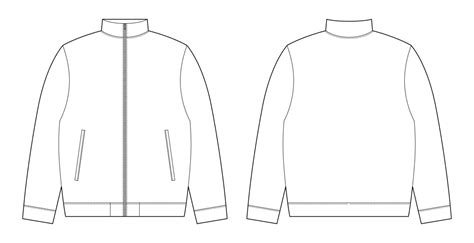 Bomber Jacket Template Example