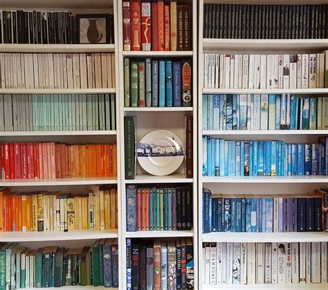 Book collection on a shelf