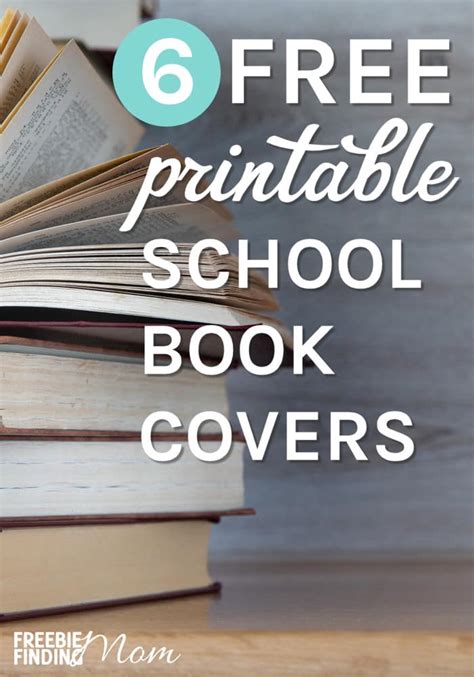 Mini book cover printable design 10