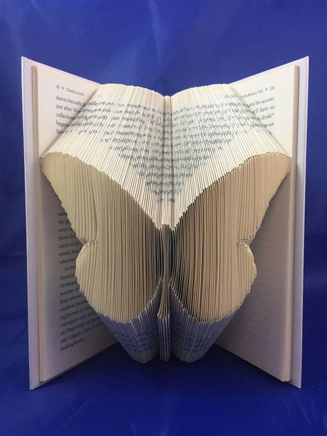 Book Folding Butterfly Pattern