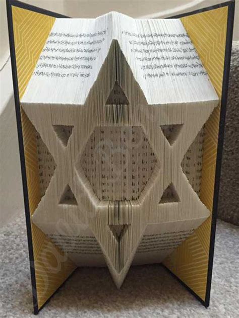 Folded Book Star Pattern