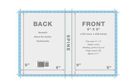 Book template layout example