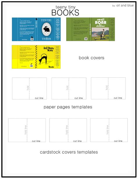 Book template layout example