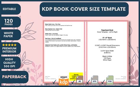 Book template layout example