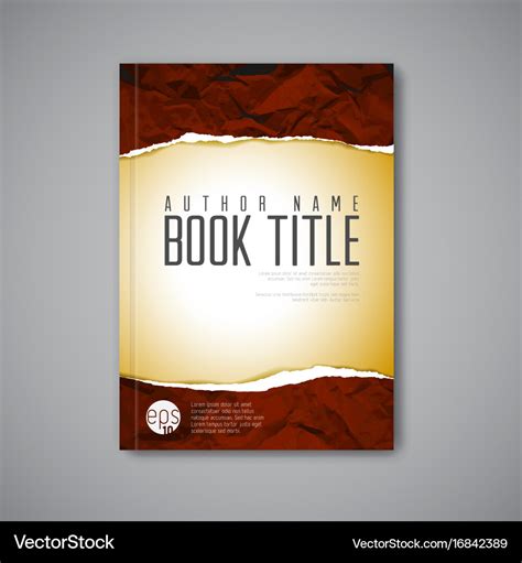 Book Template Design Ideas