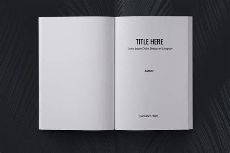 Non-Fiction Book Template InDesign