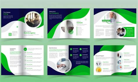 Booklet Template Illustrations