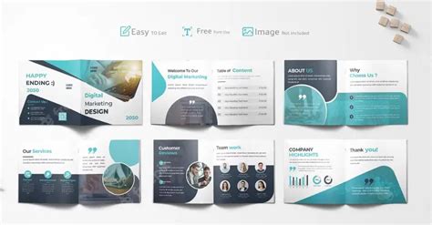 Marketing Booklet Template